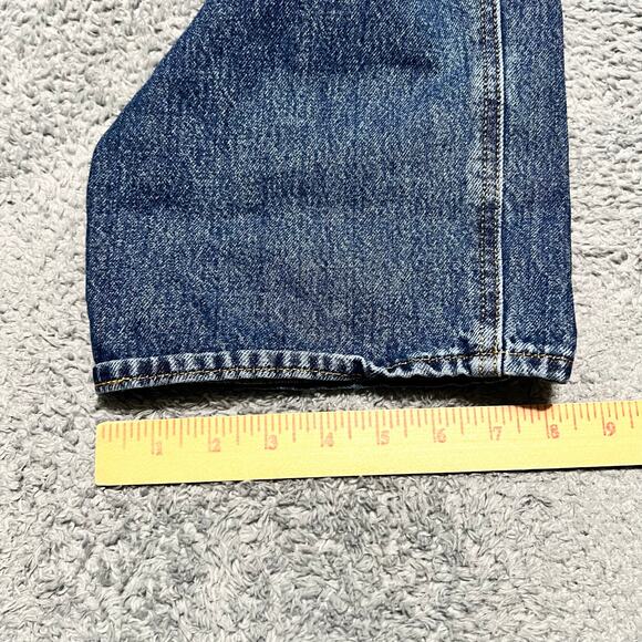 Levi's Overalls Jeans Women Large (34x28) Propose To Me Denim - Picture 8 of 11